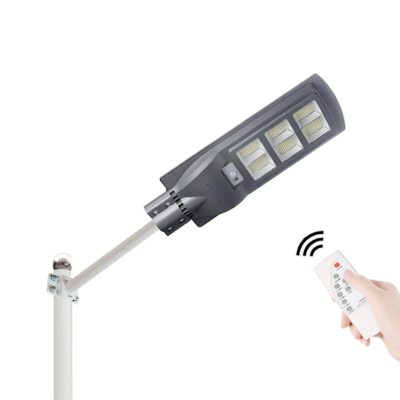 Outdoor garden integrated waterproof all in one remote control 120W focos lampara led motion radar street lights