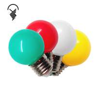 Cheap price decoration 220V 3w colorful rgb led light bulb